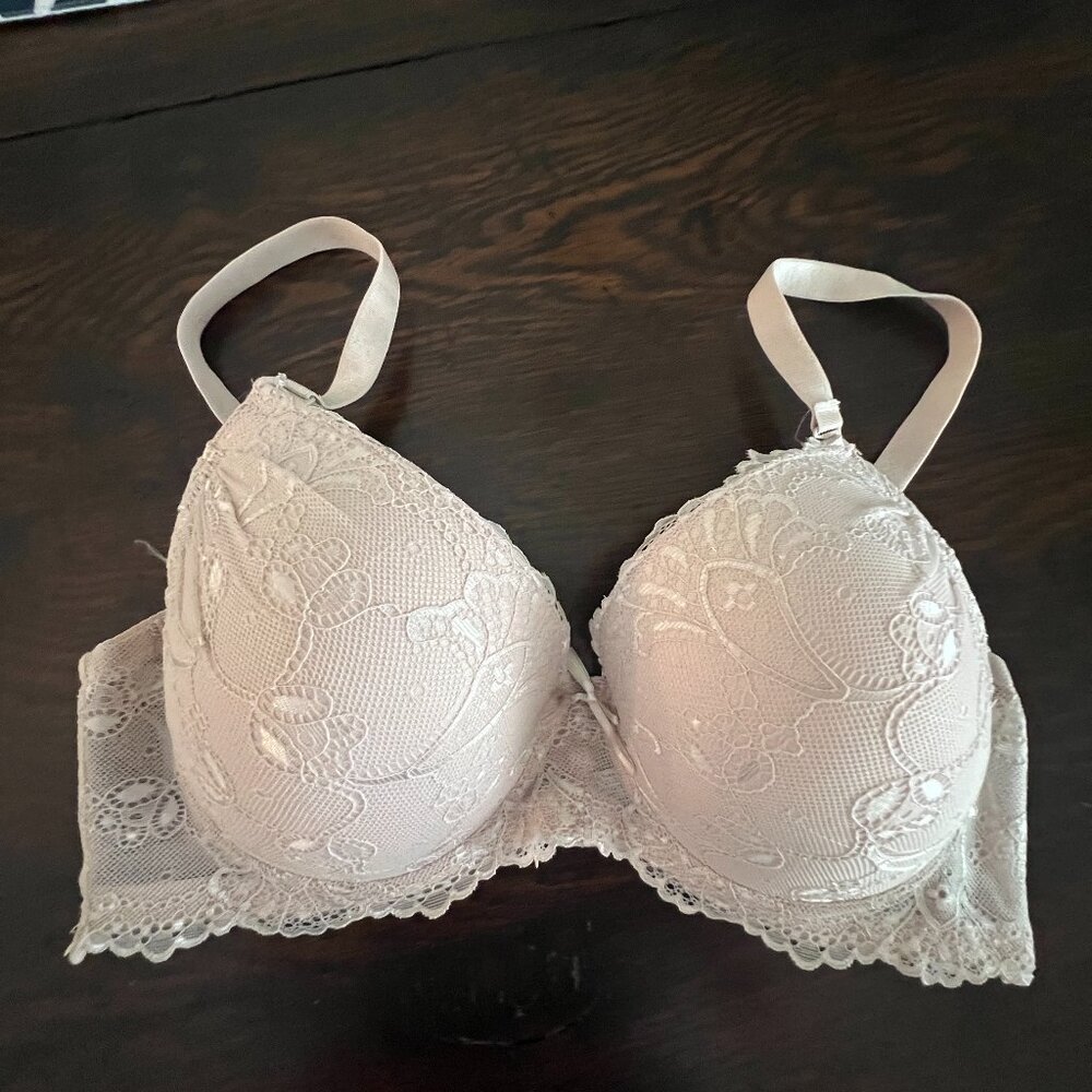 Taupe Plus Size Parisian Intimates Underwire Bra-40D